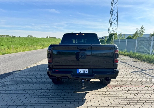 Dodge RAM cena 265000 przebieg: 77000, rok produkcji 2021 z Chojnice małe 137